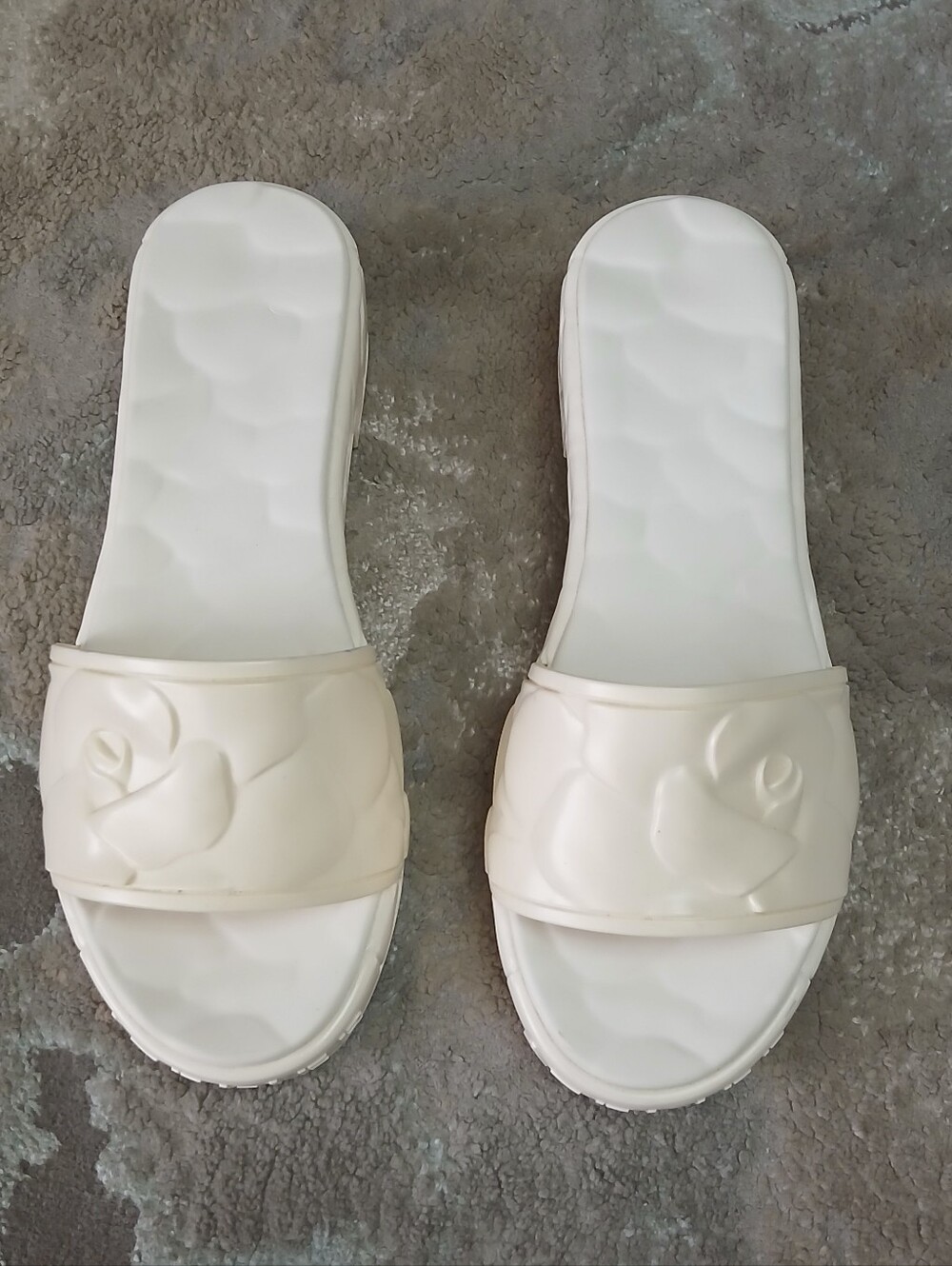 Valentino Garavani Camellia Slide Sandals